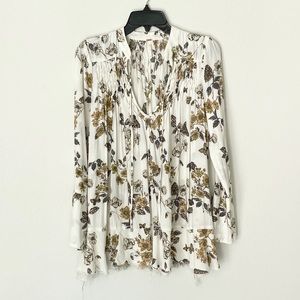 Free people tunic with floral print